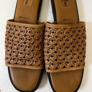 Vintage Duck Head Woven Thick Strap Sandals 11